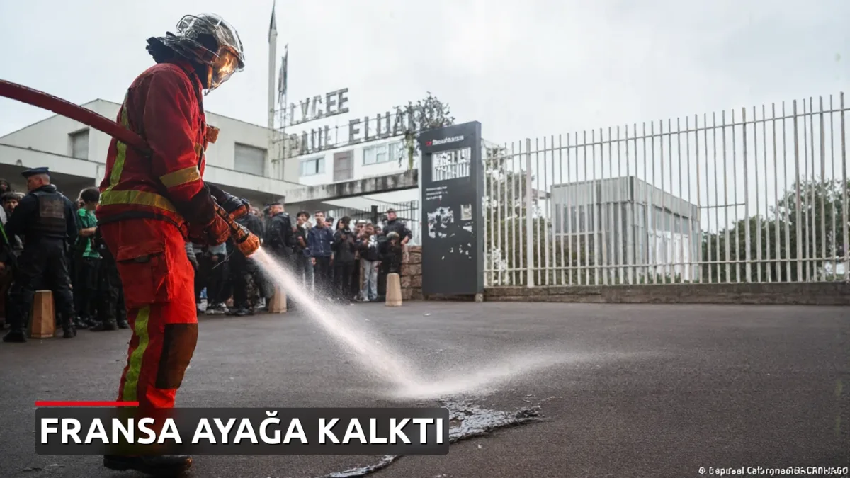 Fransa'da Okul Protestoları Büyüyor: 2 Bin Kişi Gözaltına Alındı, 400 Okul Kapalı