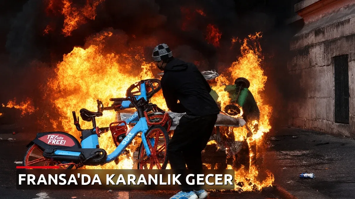 Fransa'da Protestolar: Ordudan Destekle Geniş Güvenlik Operasyonu Başlıyor