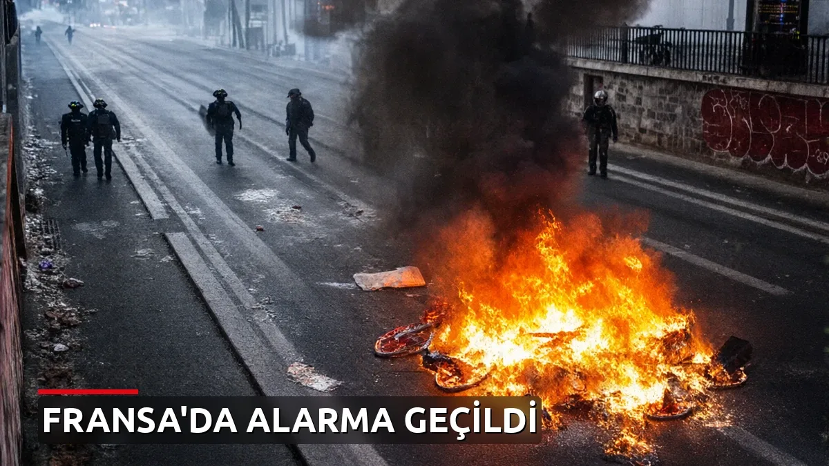 Fransa'da Sokağa Çıkma Yasağı: Ordu Devreye Giriyor