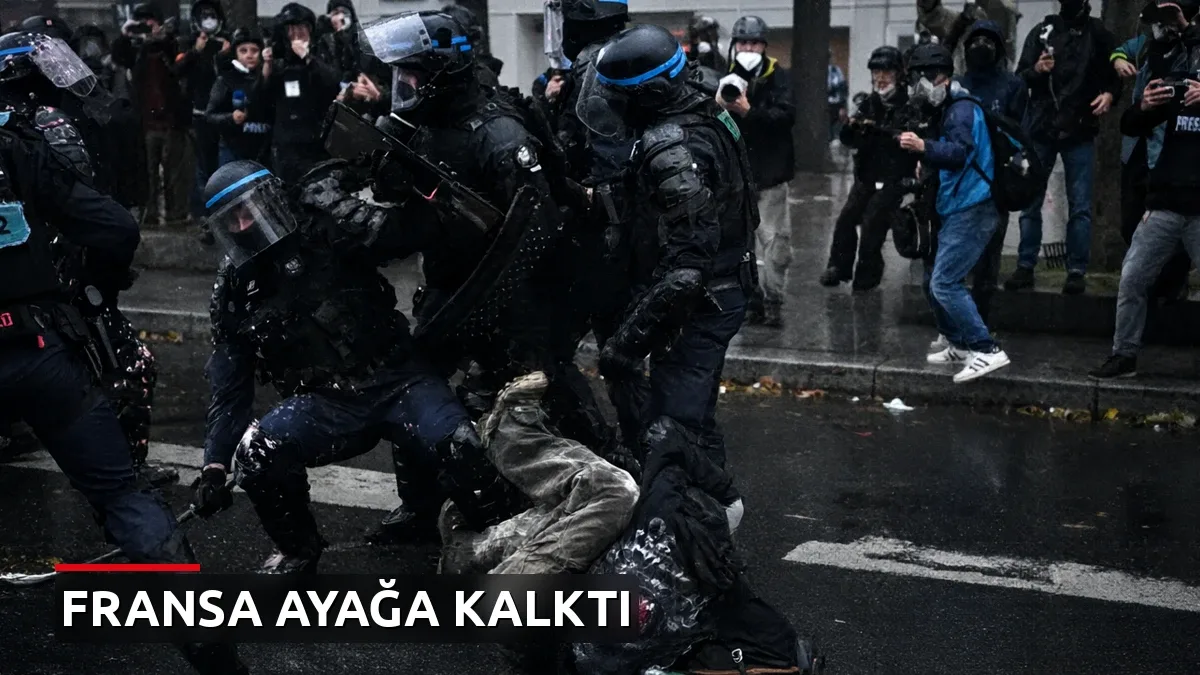 Fransa'da Tansiyon Gergin: Polis Göstericilere Müdahale Etti, Gözaltı Sayısı 1000'e Ulaştı