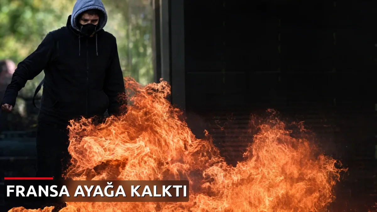 Fransa'daki lise eylemlerinde gözaltı sayısı 1793'e ulaştı