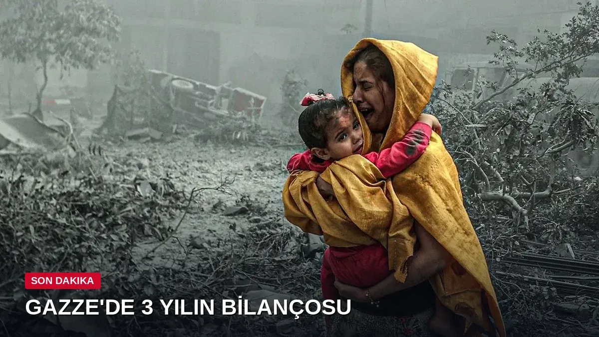 Gazze'de 3 yıllık yıkımın acı bilançosu: 74 bin şehit ve 80 milyar dolarlık maddi hasar