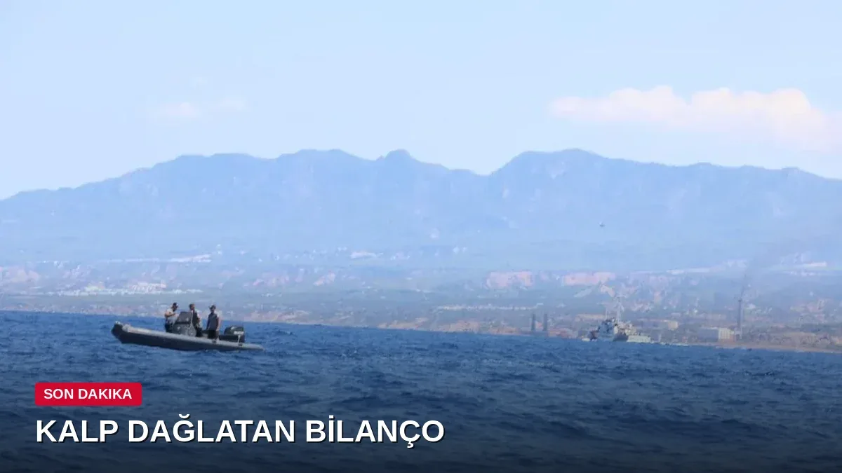 Girne'deki gemi faciasında acı bilanço! Naaş sayısı 20'ye çıktı