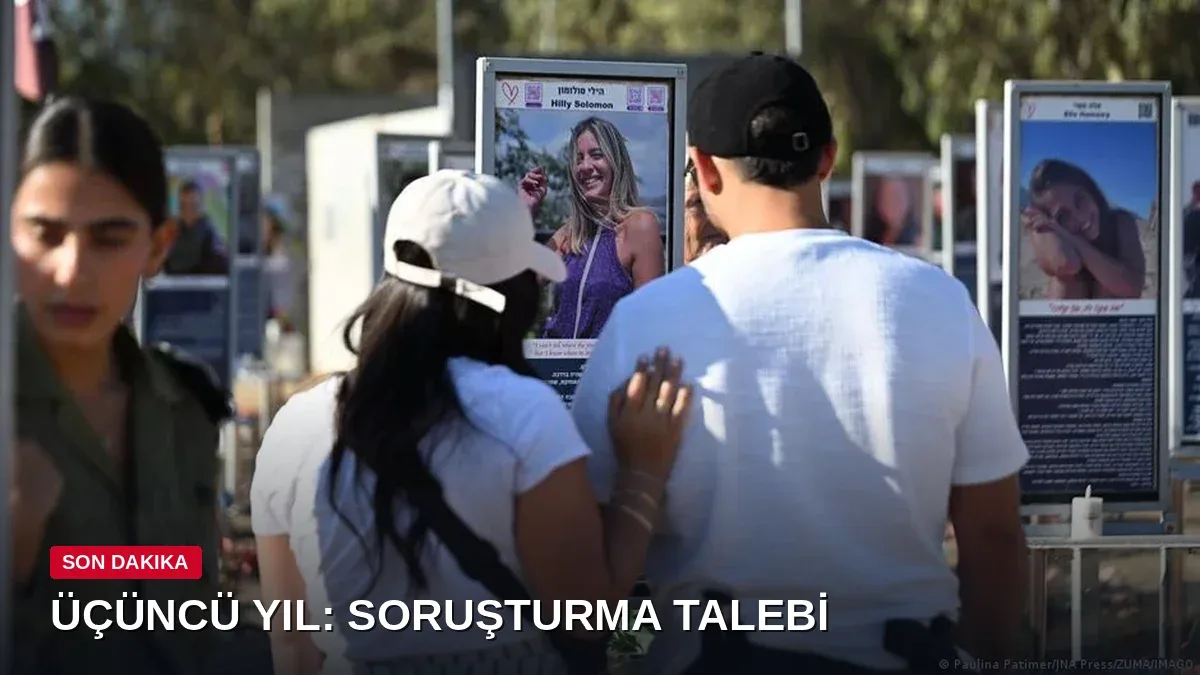 Hamas Saldırısının Üçüncü Yıl Dönümünde İsraillilerden Soruşturma Talebi