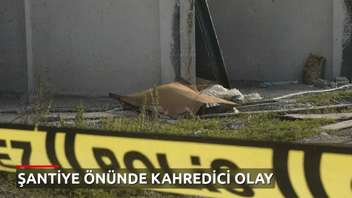 İnşaatın önünde hareketsiz yatan gencin cansız bedeni bulundu!