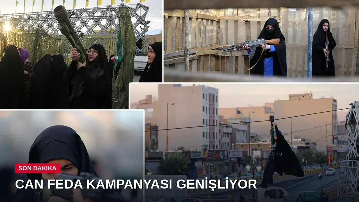 İran olası işgale karşı sivillere silah eğitimi veriyor