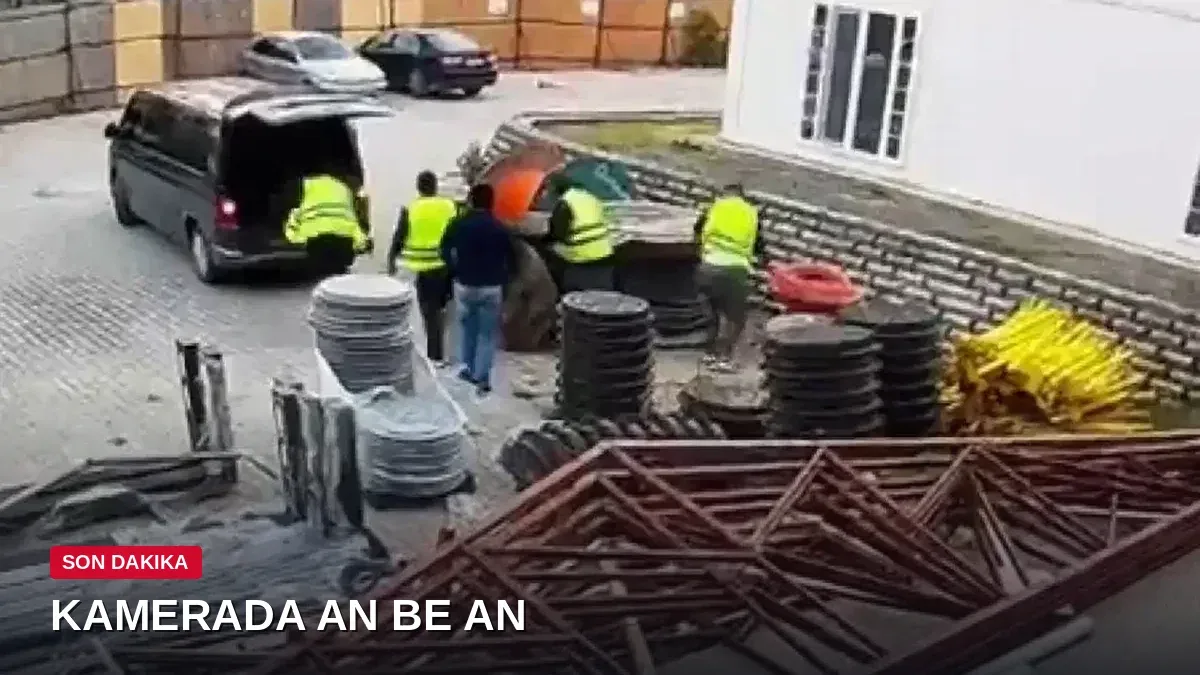 İşçi kılığında girdikleri şantiyeden 1,4 milyon liralık kablo çaldılar