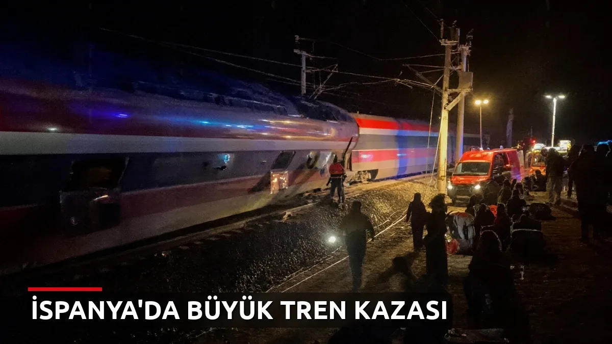 İspanya'da Tarihi Tren Kazası: İki Yüksek Hızlı Tren Çarpıştı, En Az 10 Ölü
