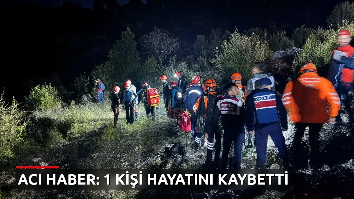 Isparta Kanyonunda Facia: İHH Gönüllülerinden 1 Kişi Hayatını Kaybetti