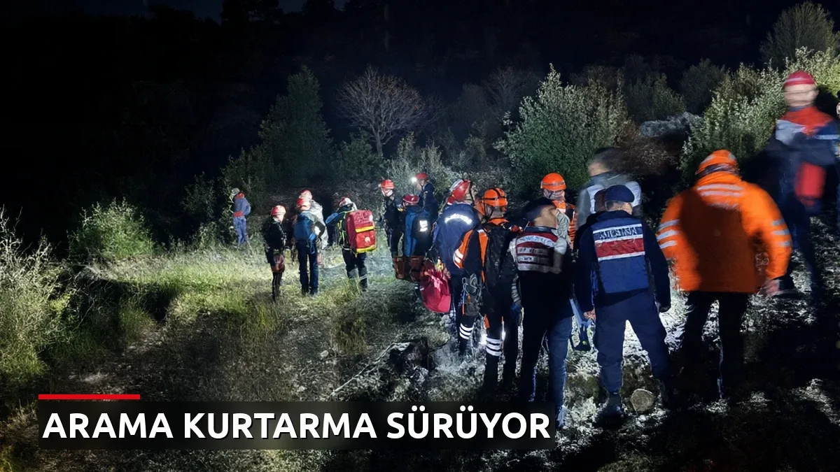 İsparta'da kaybolan İHH gönüllülerinden 1'i hayatını kaybetti, 13 kişi hâlâ aranıyor