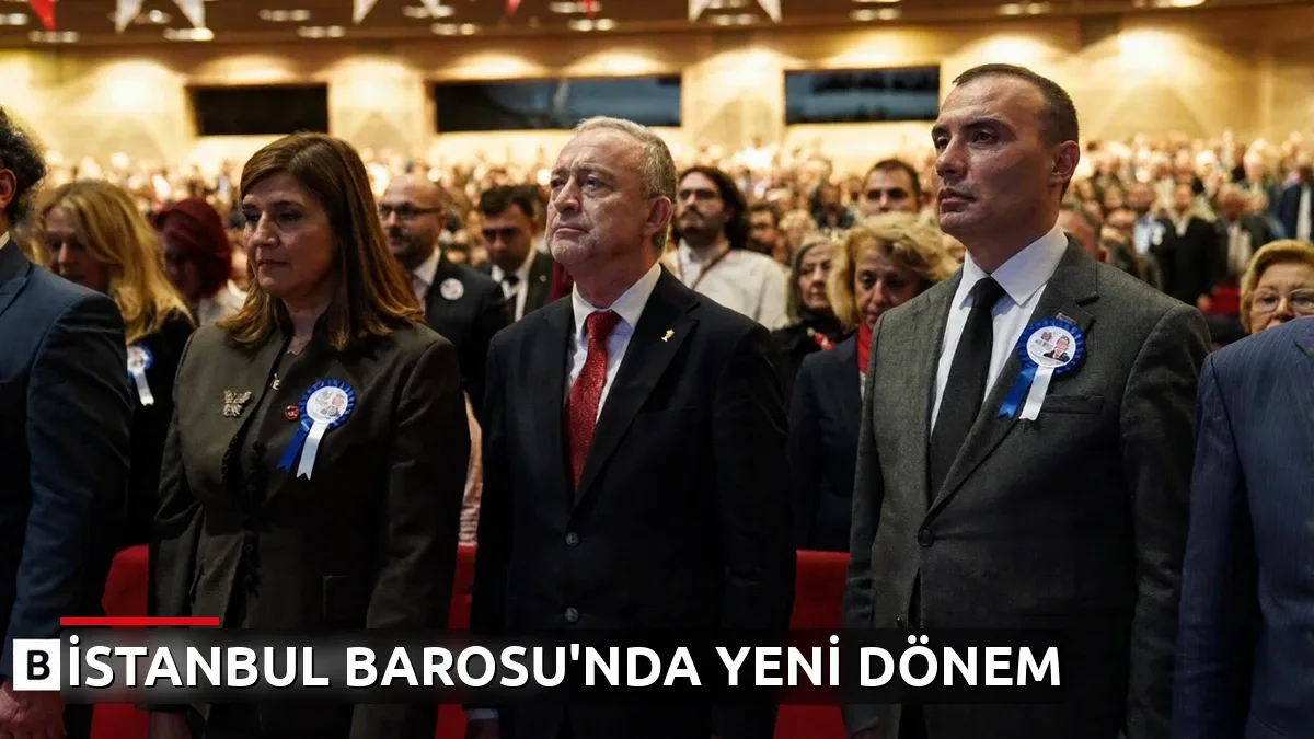 İstanbul Barosu'nun yeni başkanı Ümit Kocasakal: 'İstanbul Barosu geri döndü'