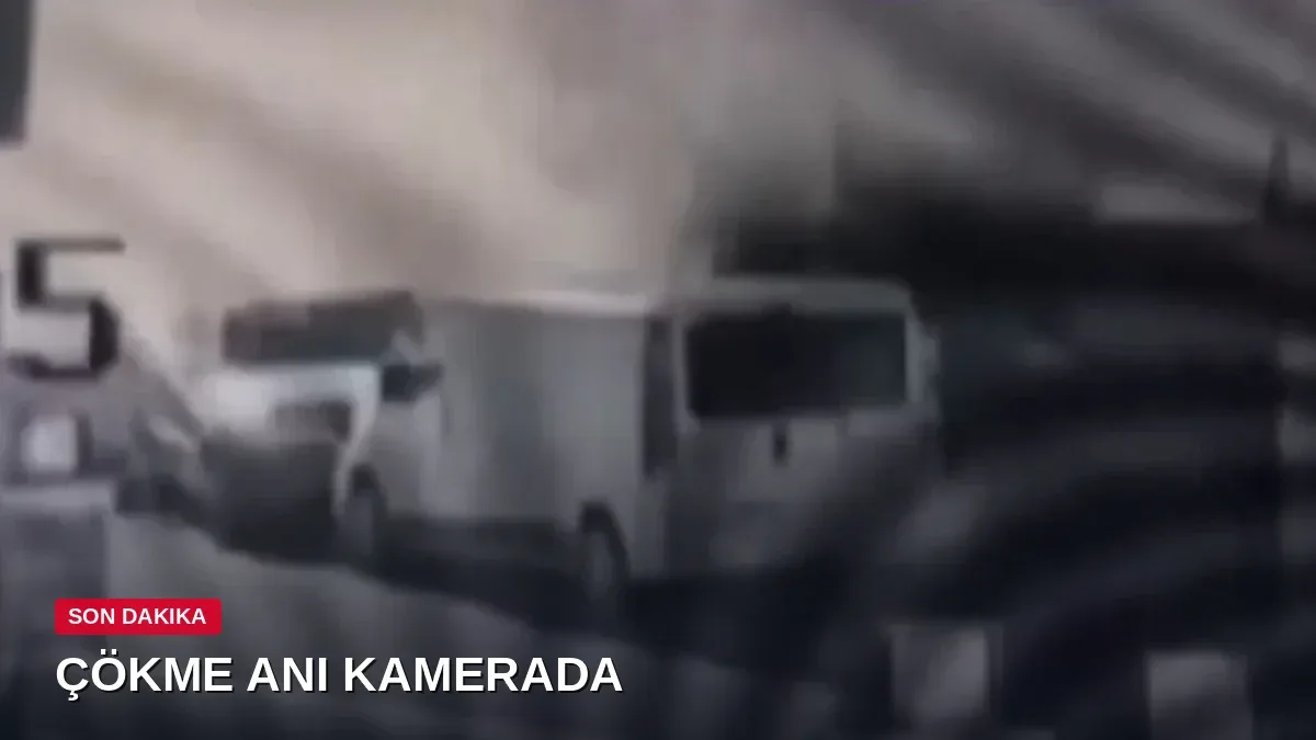 İstanbul Maltepe'de 7 Katlı Bina Çöktü! Çökme Anına Ait Görüntüler Ortaya Çıktı