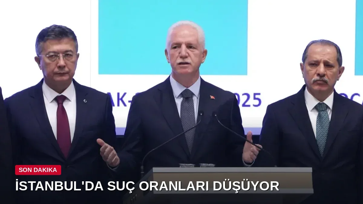 İstanbul Valisi Gül, 2026'nın 9 aylık emniyet verilerini paylaştı