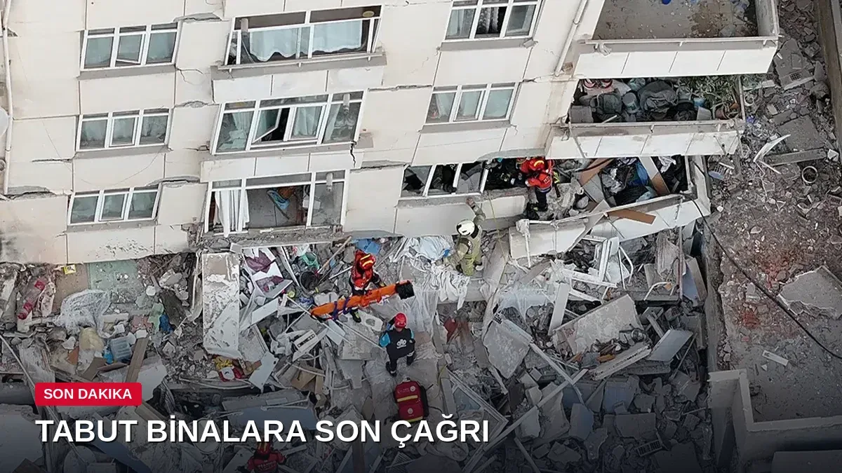 İstanbul'da her an çökebilecek bin 238 bina! Tabut binalar için son çağrı
