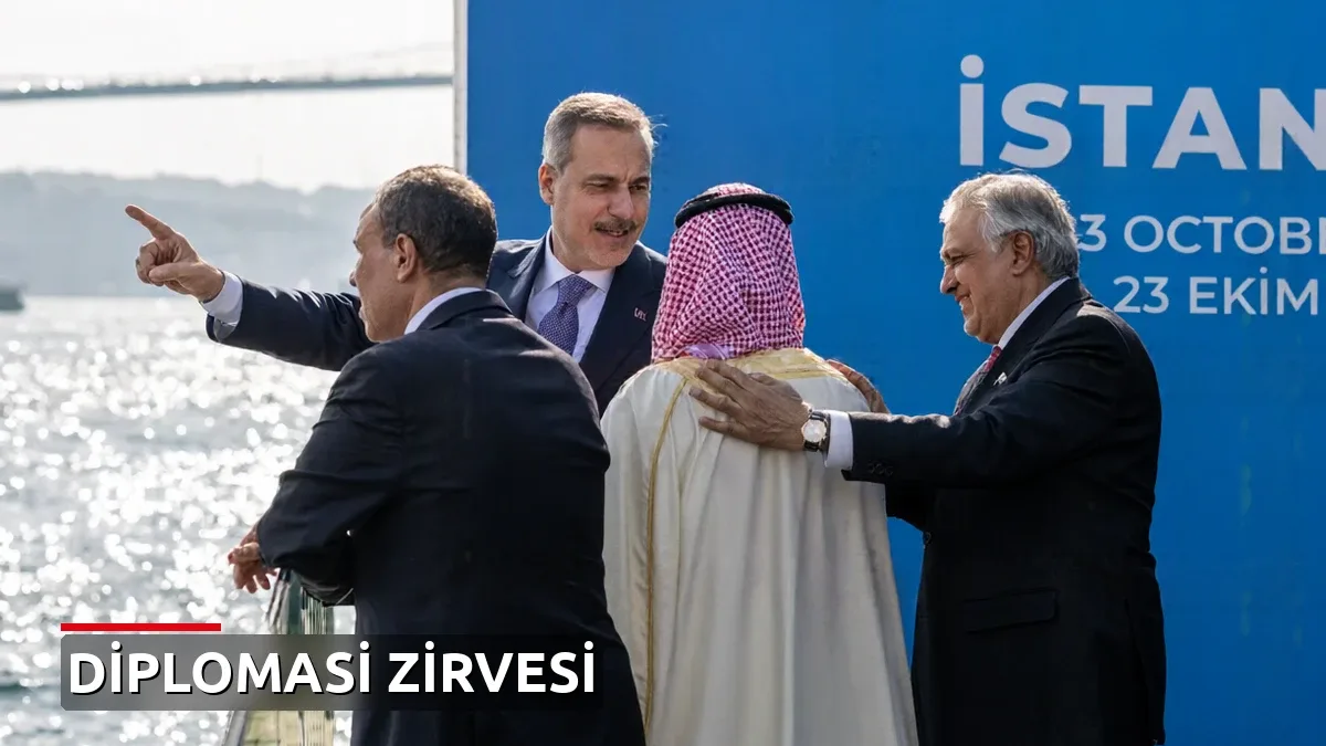 İstanbul'da Kritik Dışişleri Zirvesi: 8 Bakan Aynı Masada Buluştu