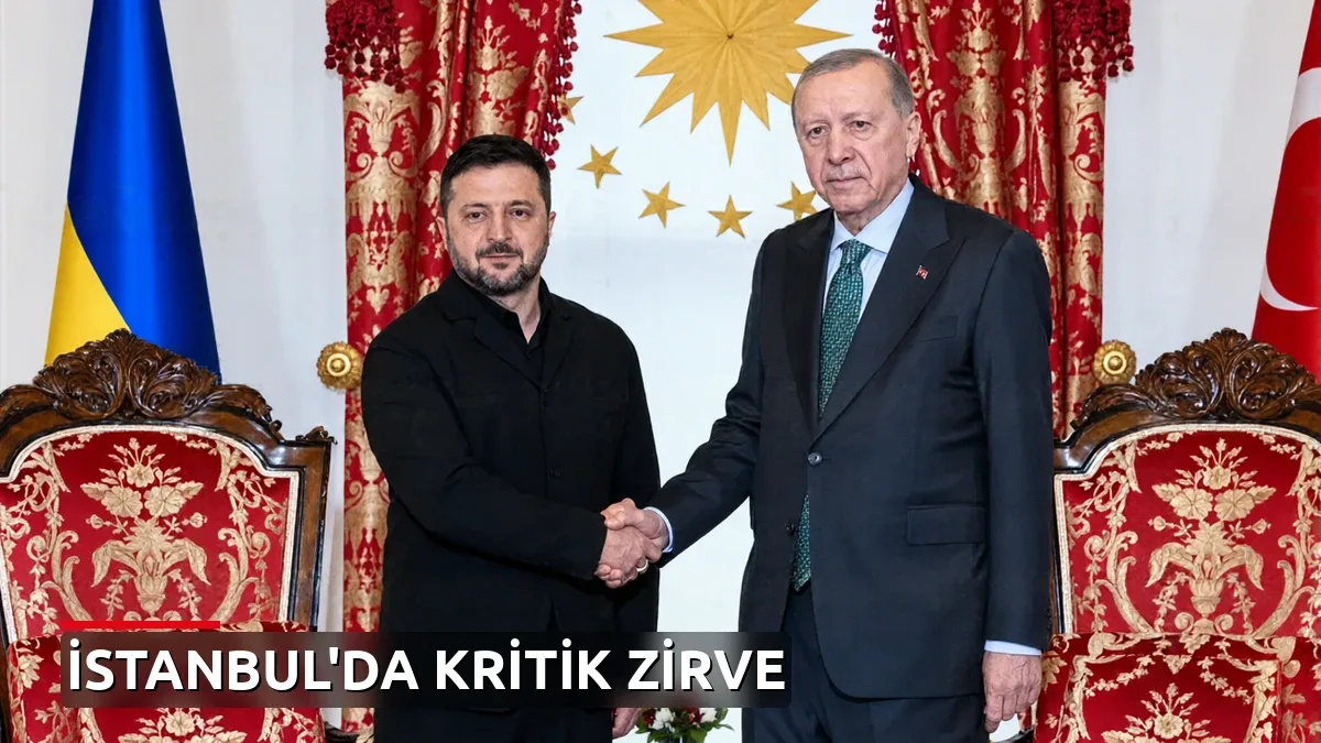 İstanbul'da kritik zirve! Erdoğan ile Zelenski görüşmesi sonrası ortak açıklama