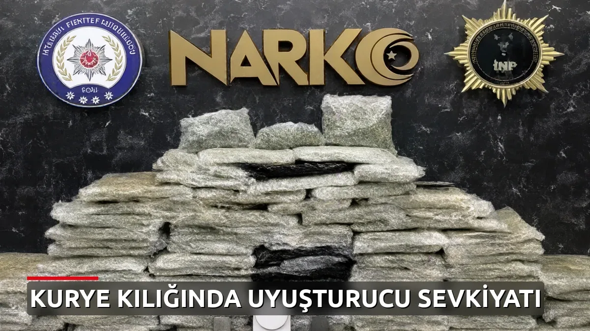 İstanbul'da kurye kılığında uyuşturucu sevkiyatı: Operasyonda 100 kiloya yakın skunk ele geçirildi