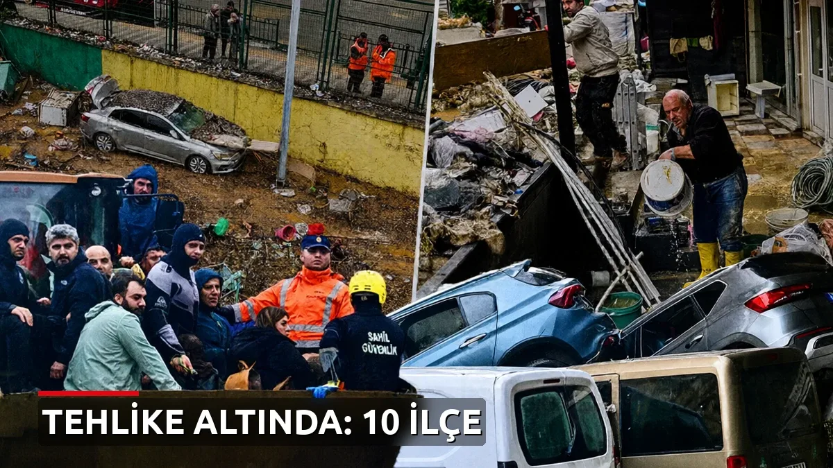 İstanbul'da tehlike altındaki 10 ilçe belli oldu: Sel felaketi tekrarlanabilir
