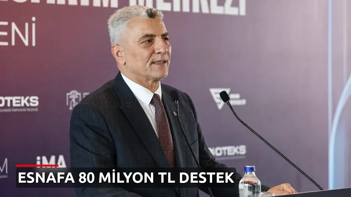 İstanbul'daki Sel Felaketinde Etkilenen Esnafa 80 Milyon TL Nakdi Destek