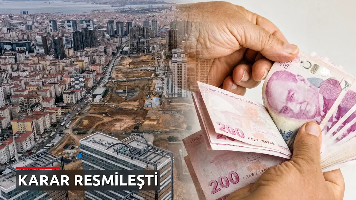 İstanbullulara 1 milyon 875 bin lira! Kentsel dönüşüm destek süresi uzatıldı
