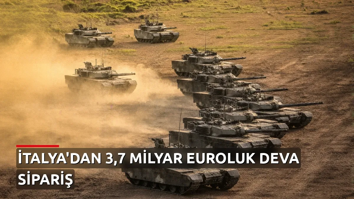 İtalya'dan 3,7 milyar euroluk devasa askeri hamle! Onlarca tank ve zırhlı araç satın alıyorlar