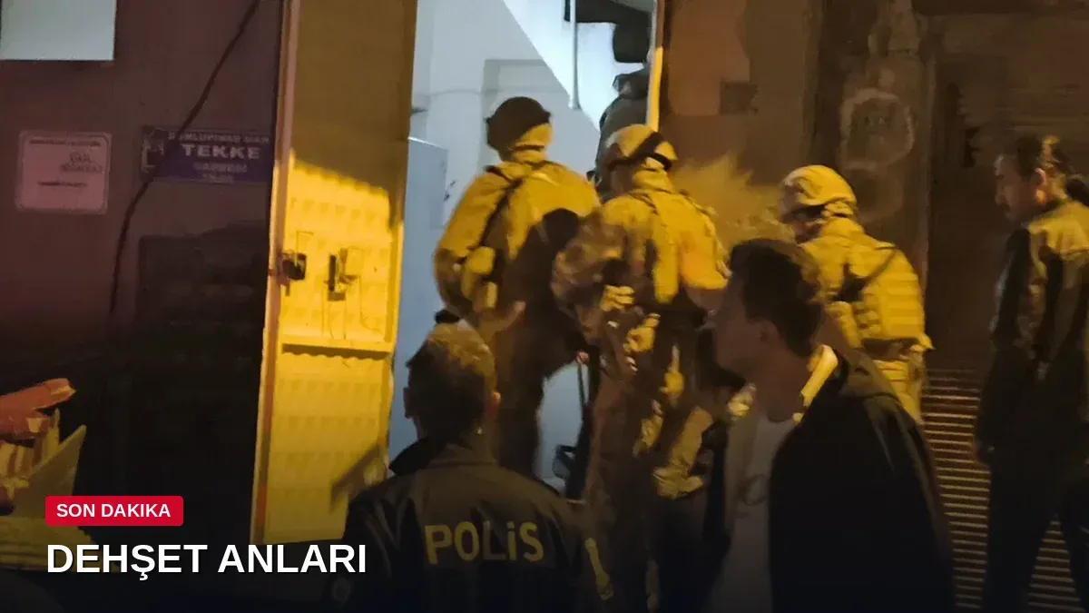 Kahramanmaraş'ta dehşet anları: Para vermeyen annesini bıçakla rehin aldı, çatıya çıkıp intihar girişiminde bulundu