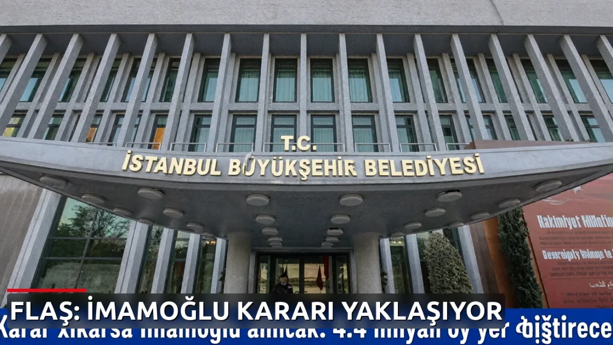 Karar çıkarsa İmamoğlu alınacak: 4.4 milyon oy yer değiştirecek