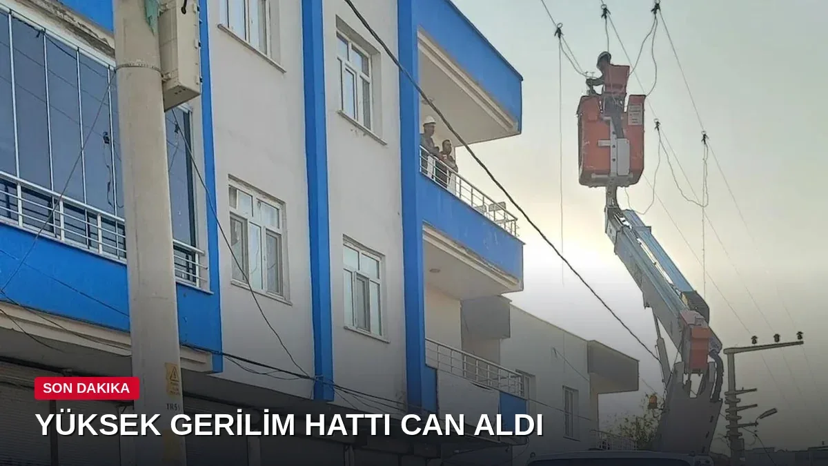 Kaynak yapmak için dama çıktılar! Yüksek gerilim hattı can aldı