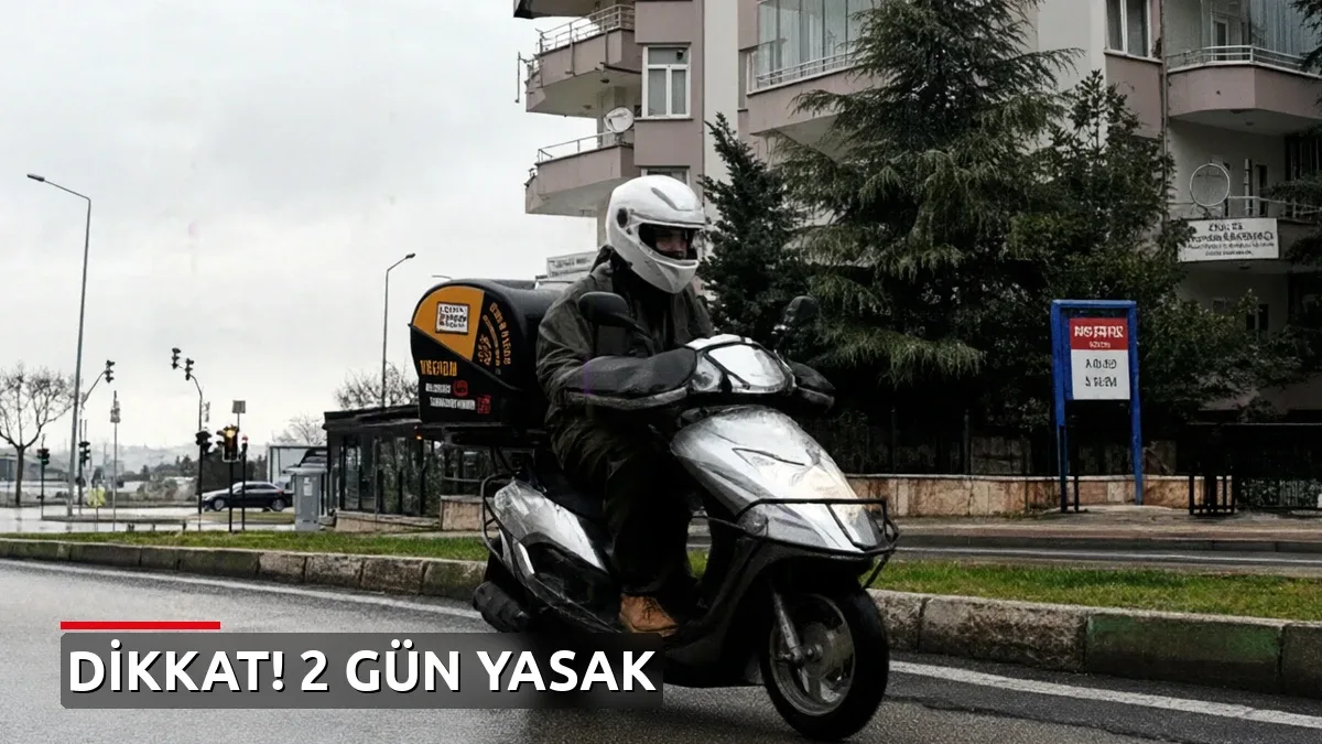 Kocaeli'de 2 Gün Boyunca Motosiklet Trafiğe Çıkışı Yasaklandı