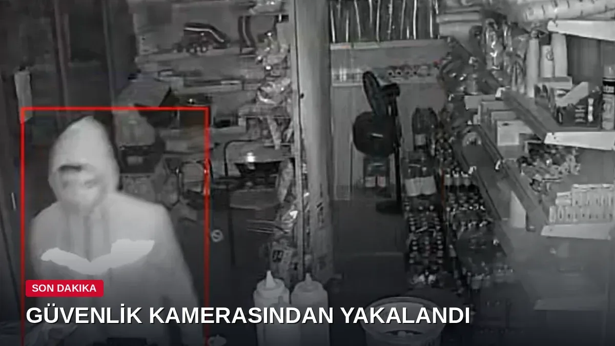 Konteyner markete girdi: Paraları çaldı, içecek içip kaçtı