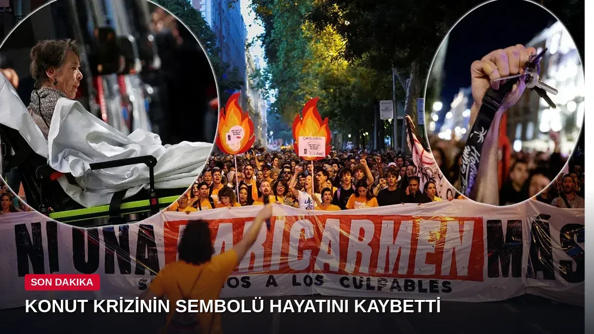 Konut krizinin simgesi 87 yaşındaki Maricarmen yaşamını yitirdi