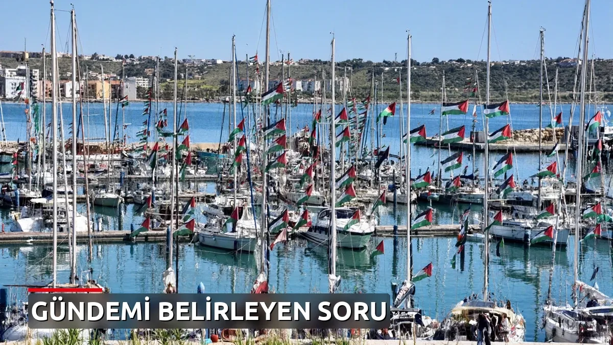 KPSS Ortaöğretim sınavında Sumud Filosu sorusu gündem oldu!