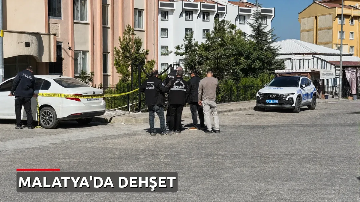 Malatya'da dehşet: Uzaklaştırma kararına rağmen eşini öldürdü, ardından kendini bıçakladı