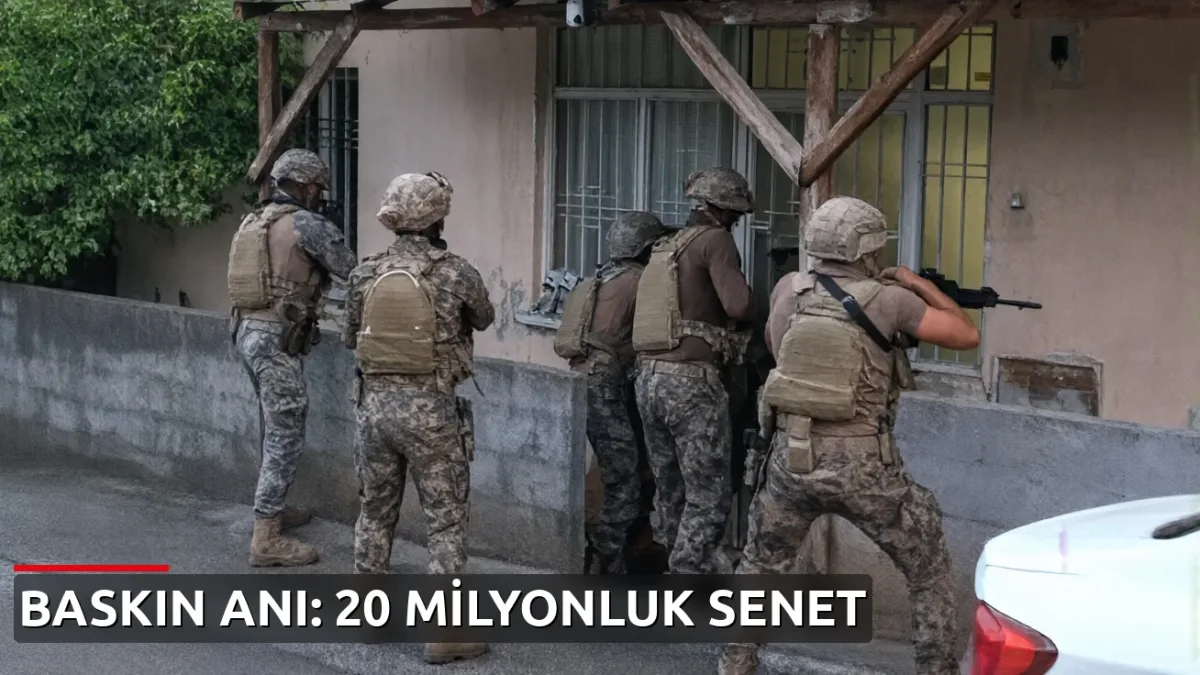 Malatya'da tefecilik operasyonu: 20 milyon liralık senet ele geçirildi