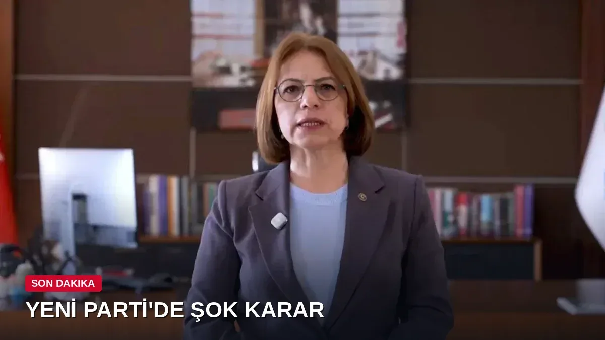 Maltepe Belediye Başkanı Esin Köymen CHP'den Ayrıldı YENİ Parti'ye Katıldı