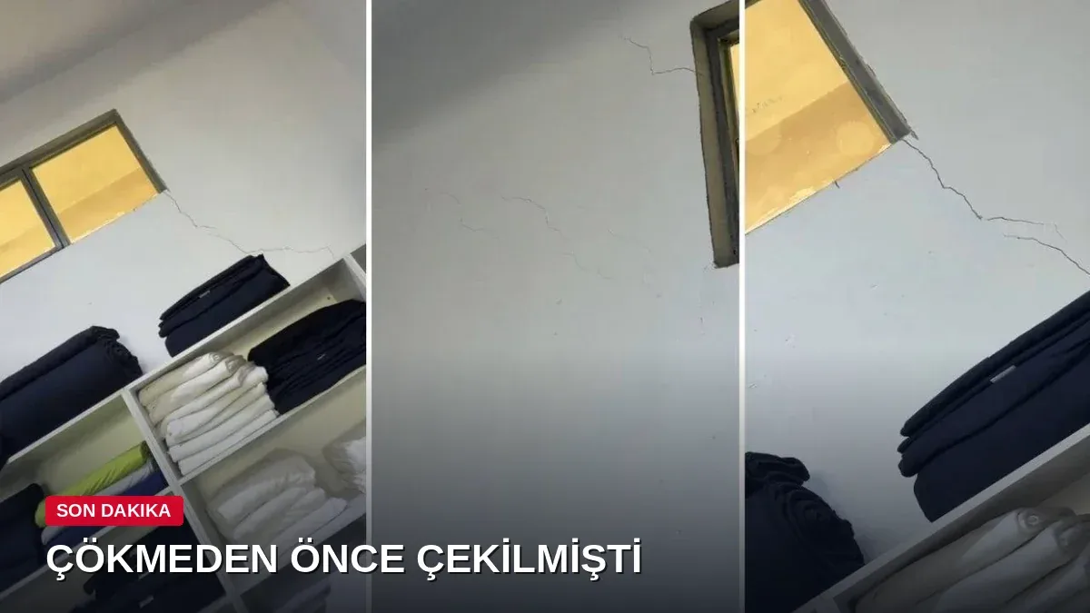 Maltepe'de çöken binadan acı haber: Çökmeden önce kaydedilen görüntüler yürekleri dağladı