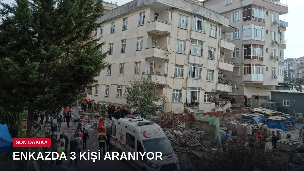 Maltepe'de çöken binadan kurtarılan vatandaş: Çatır çatır sesler duyuyorduk