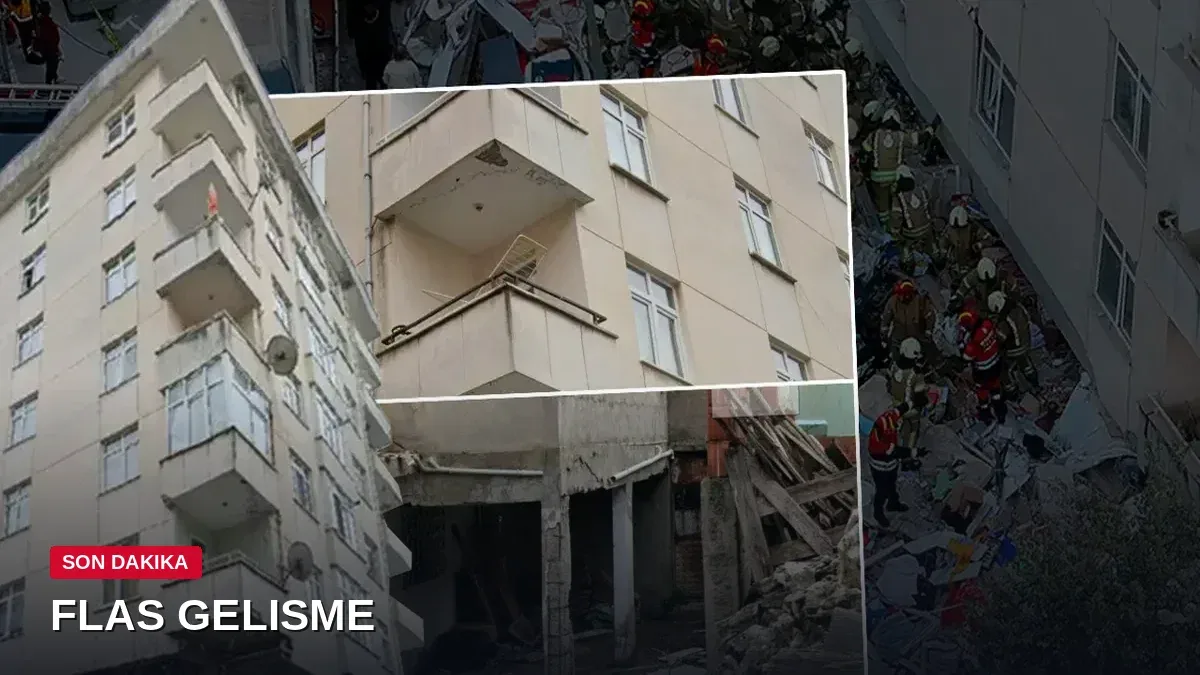 Maltepe'deki çöken binanın çökmeden önceki son hali dikkat çekti: Kolonlar mı kesildi?