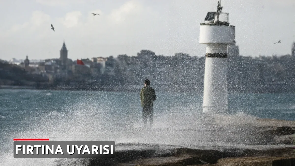 Marmara Bölgesi'ne fırtına uyarısı: Yarın bu illerde etkili olacak