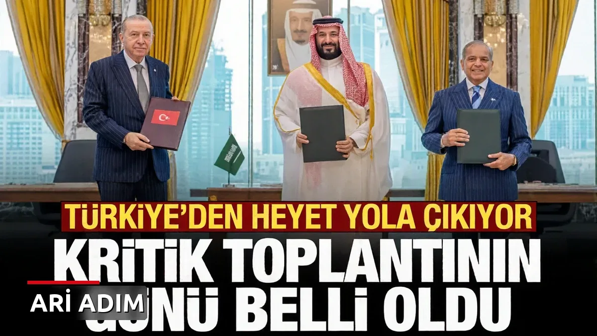 Mekke Anlaşması'nın ikinci toplantısı yarın: Fidan, Güler ve Bayraktaroğlu Riyad'da