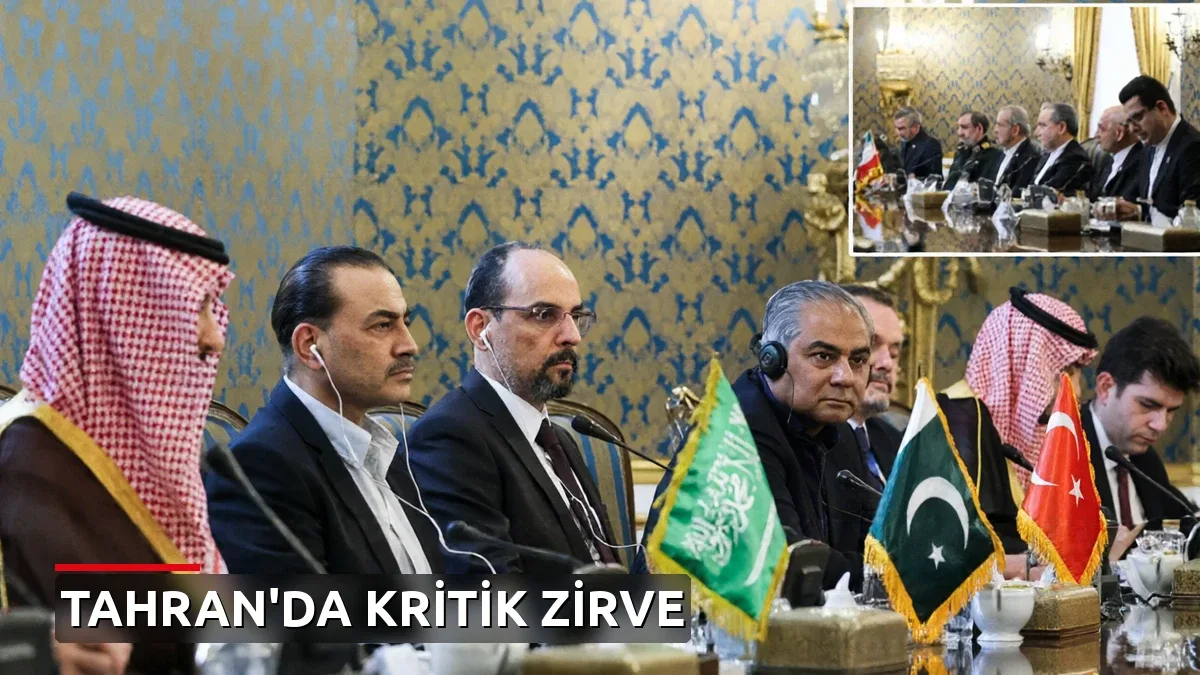 Mekke Savunma İttifakı ülkeleri ile İran arasında kritik dörtlü zirve: Ortak bildiri yayınlandı