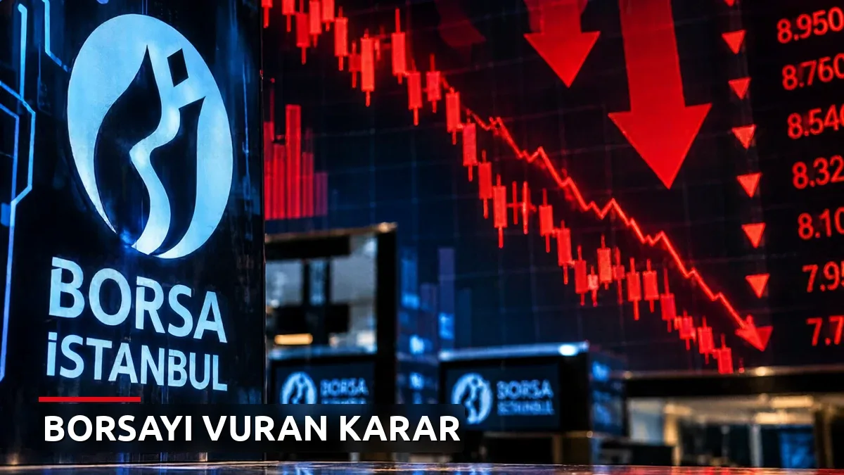 Merkez Bankası Faiz İndirdi, Borsa İstanbul Sert Düştü