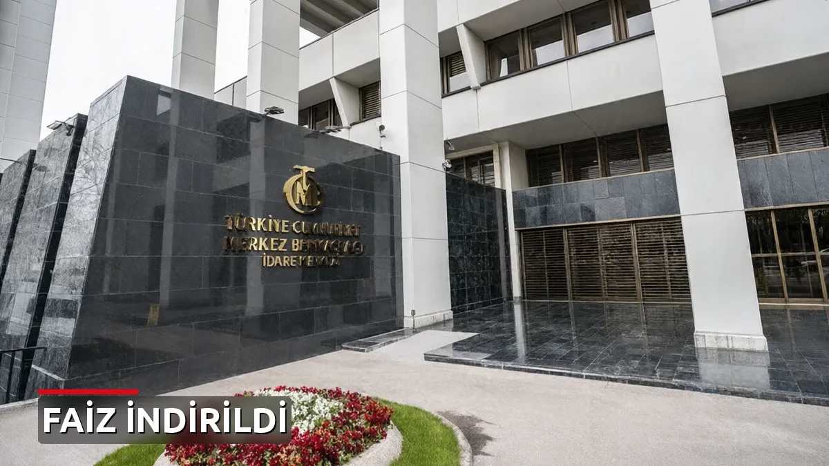 Merkez Bankası faiz kararını duyurdu: Politika faizi yüzde 36'ya indirildi