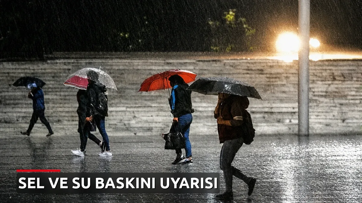 Meteoroloji uyardı: Bu illere şiddetli sağanak geliyor