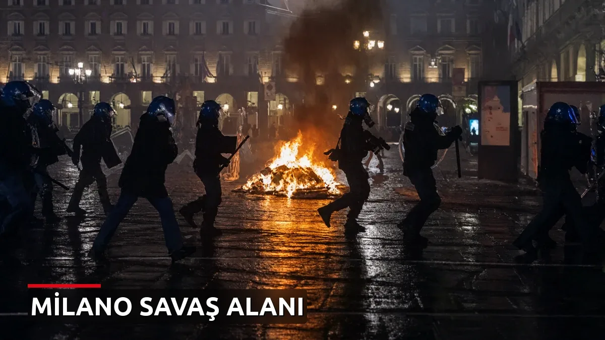 Milano sokakları savaş alanına döndü: Hükümetden 500 askerlik hamle