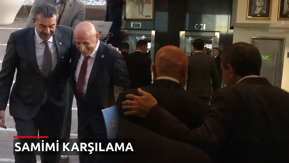 Milli Eğitim Bakanı Tekin'den CHP Genel Merkezi'ne ziyaret: Samimi görüntüler
