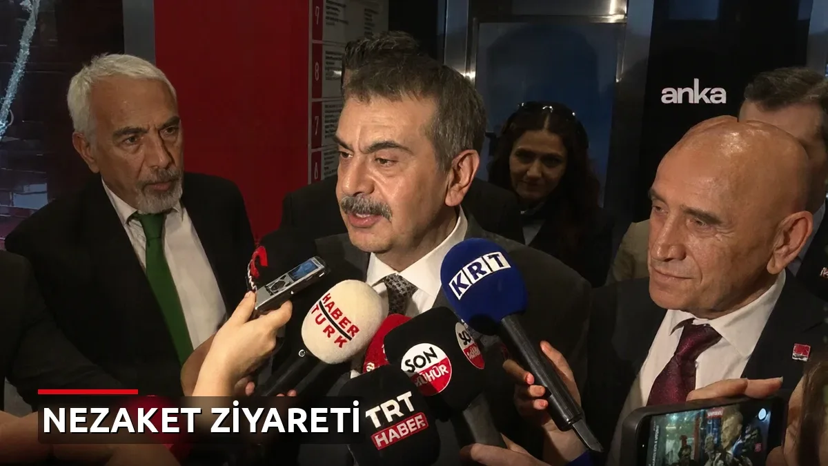 Milli Eğitim Bakanı Tekin'den Kılıçdaroğlu'na Nezaket Ziyareti: Kızının Nikahına Davet Etti