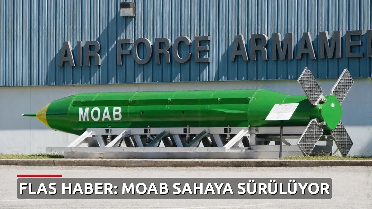 MOAB sahaya sürülebilir! İran'a karşı dev bomba planı ortaya çıktı