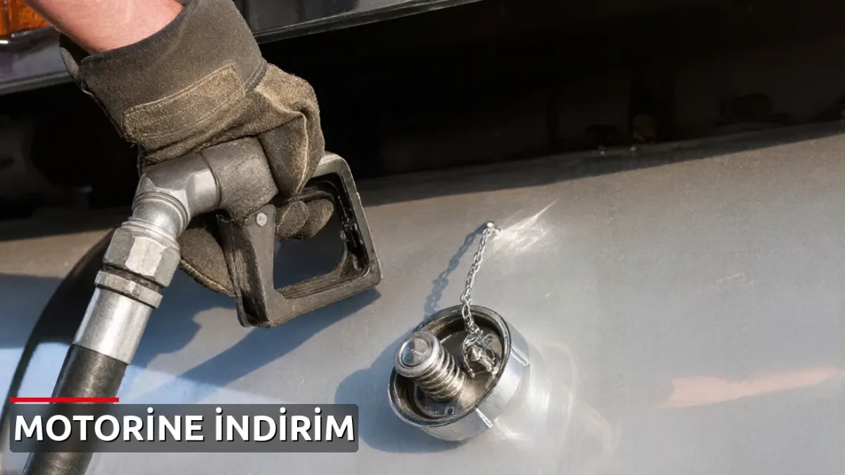 Motorinde indirim geliyor: Litre başına 2,22 TL düşüş bekleniyor