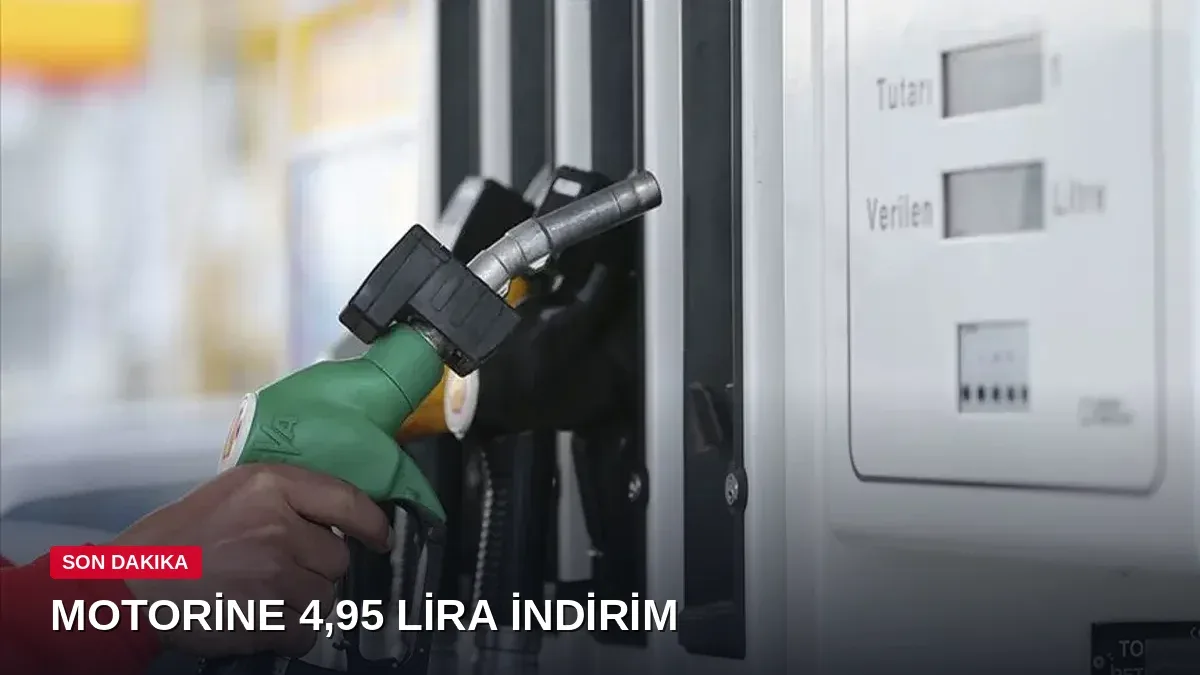 Motorine Yarından İtibaren İndirim Geliyor!